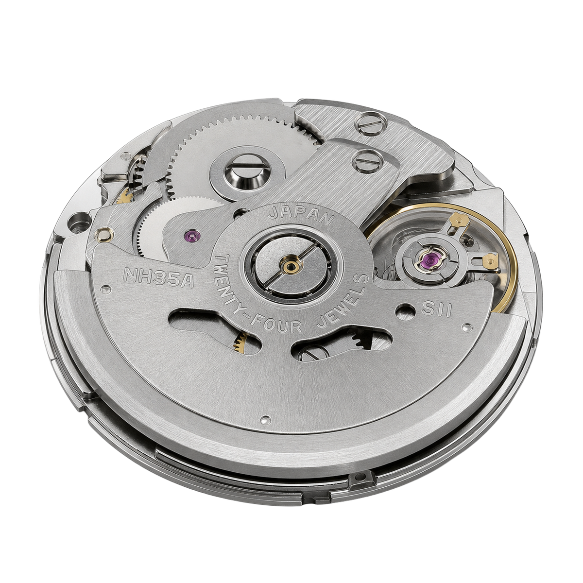 Seiko TMI NH35 Automatikwerk im Detail